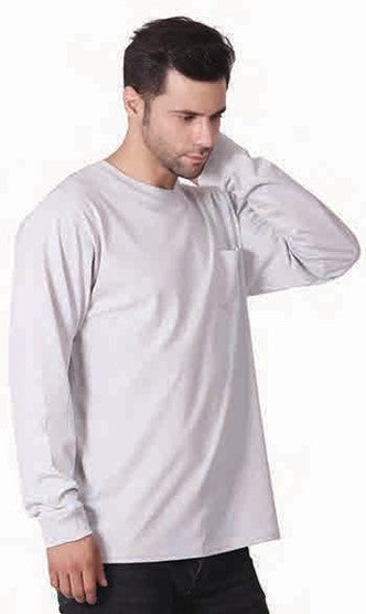 Prime Pick - Vintage Lux Pocket Tee: Full Sleeve for Men